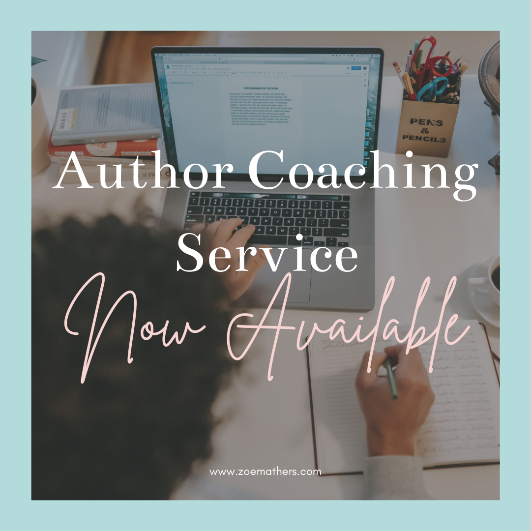 Author Coaching Service Now Available
